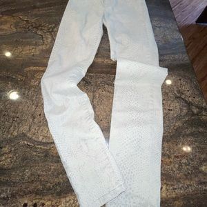 Calvin Klein Snake print /leopard spots Leggings size 27/4‎